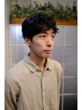 ニュアンスメンズパーマ《諸星》