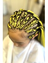 ヘアーサロン ポラリス(POLARIS)&nbsp;エクステ入りハーフコーンロウ