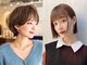 バイエイト(X８)の写真/【名古屋駅】新生活のイメチェン♪顔型/生えグセを活かして小顔魅せ☆大人可愛いStyleへ*ショート、ボブ◎