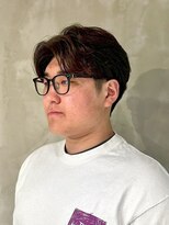 キリ 逗子(kiri) 逗子葉山メンズマッシュセンターパートメンズカットツーブロm49