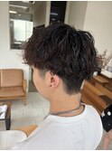 men's　perm