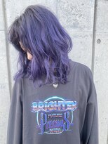 エシェル 平塚店(echelle) 色落ち可愛いパープルカラー