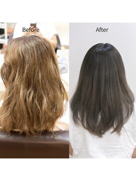 ジョイヘアー 府内店(JOIE hair) 透明感グレージュ×髪質改善カラー