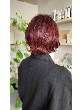 マル 薬院浄水店(MAR.co) ブリーチ無し高発色カラー
