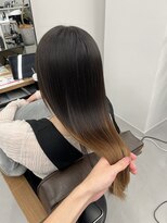 リアン 仙台(LIAN)&nbsp;ワンホンレイヤー/ミルクティーブロンド/ダークブルー/仙台