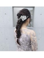 マル ニシノミヤ(MAR.co)&nbsp;編みおろしアレンジ
