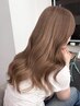 【1ブリーチで垢抜けたい方向け】美髪カット+1ケアブリーチ+クイックTR