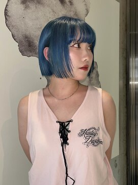 バロンフェム(baLon.fem) 【stylist AMI】鮮やかブルー