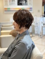 デフィ 都南店(defi) 大人ショートパーマスタイル