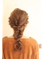 ソース 高槻(SOURCE)&nbsp;【Source】カジュアルアレンジハーフアップ