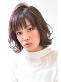 ☆バイオレットアッシュの外はねセンシュアルボブ☆