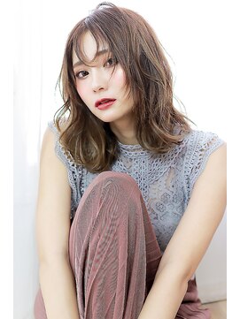 ラフィスヘアー パレス 宮崎店(La fith hair palace) 【La fith】 トレンド×ミディアムスタイル