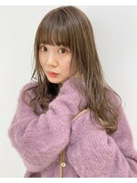 アテナ(ATENA) ローレイヤー×ゆる巻き×グレージュ 【ATENA中嶋】