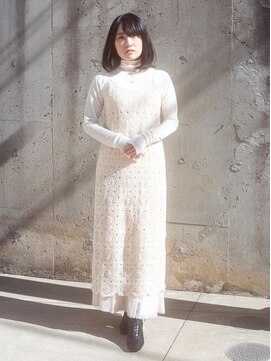 バルベストーキョーサウス(BARBES TOKYO SOUTH) 20代・30代/ワンカール/暗髪/ニュアンスカラー/大人可愛い