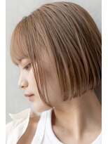 オースティン 登戸向ケ丘遊園(AUSTIN)&nbsp;大人かわいい前髪セシルカットココアブラウンフリンジウェーブ