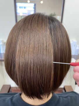 アローズ 荒尾店(arose) ショートボブ×髪質改善トリートメント大人可愛い小顔レイヤー