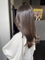 アルコイリスバイドールヘアー(ARCOIRIS by Dollhair)&nbsp;都島/酸性カラー/グレージュ/ブリーチなしカラー/艶カラー