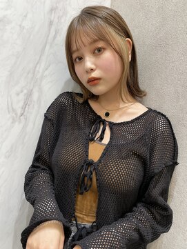 ロンド レア 天神大名店(Lond Le’a) ダブルカラー/インナーカラー/イヤリングカラー/ハイライト