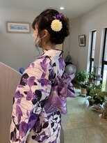 ヘアーメイク ナイス(Hair make NICE)&nbsp;R4年おんまく花火浴衣スタイル♪