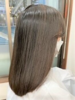 ジャストビューティー シュシュ 横須賀中央店(Just Beauty Chou Chou)の写真/ハイダメージ毛に対応する【グローバルミルボン】ダブルケアで【髪質改善】艶やかな髪質が叶う♪