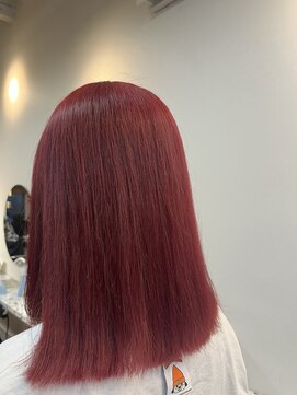 ラック 津田沼(LUCK) 切りっぱなしボブ/エアリーロング/美髪/ピンクブラウン/津田沼