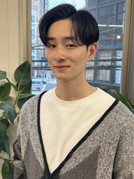 ファルベ(Farbe) アッシュブラック/カルマパーマ/ベリーショート/ダークアッシュ