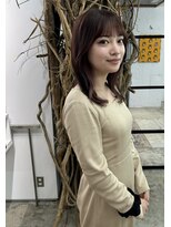 ソーソー(SoSo)&nbsp;《スタイル》ピンクブラウン×インナーカラー