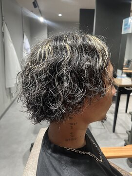 スウェル 柏店(Swell) ウルフ/アッシュブラック/カルマパーマ/ベリーショート/柏