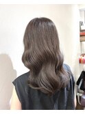 グレージュ◇セミロングスタイル