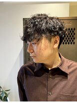 リフル 八王子(RIFULL)&nbsp;メンズパーマ　ツイスパ　波巻き　フェード