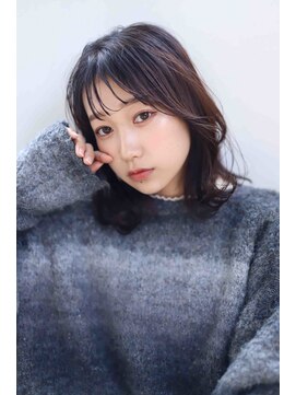 ロミ(ROMI) ☆うる艶くせ毛風カール☆前髪シースルーバング