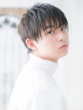 メンズヘア ビーセカンド 草加店(MENS HAIR B-2) 20代30代ナチュラルニュアンスデザインショートY草加