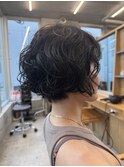 ショートボブ/ウェーブヘア[中崎町/梅田駅］