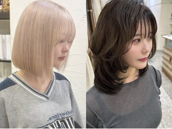 ニコ(nico.)の写真/【長堀橋徒歩2分】上品なレイヤーカットやニュアンスボブなら《nico.》へお任せ☆朝のセットも楽々◎