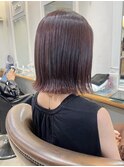 横浜タッセルボブショートボブ顔周りレイヤーカット韓国30代40代
