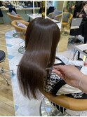 髪質改善縮毛矯正レイヤーカット顔周り前髪韓国ミニウルフ恵比寿