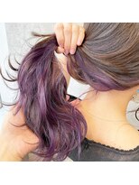 キャラ シャローネ 池袋(Chara Chalone)&nbsp;パープルカラーのデザインカラー【岸雄一】