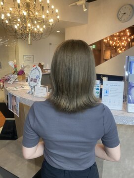 ソワンドブレスセルン 心斎橋(soin de brace cerne) オリーブベージュ/オリーブブラウン/オリーブカラー/ブリーチ/