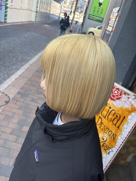 ブリーチ抜きっぱなし