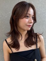 ロンドガーネット 池袋(Lond garnet)&nbsp;暗めカラー/韓国風巻き/レイヤーカット/髪質改善/縮毛矯正/池袋