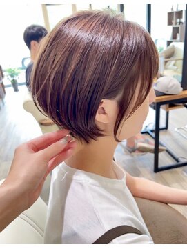 アイ(I.) 【 I. 】30代からのナチュラル前下がりショートボブ 川口