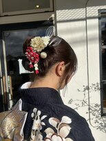 ビオトープアトラ(Bio-Top atora)&nbsp;成人式アレンジ/カチモリ/ヘアセット