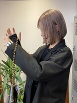 イル 天神大名店(ill) ニュアンスハイトーン/ボブ