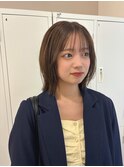 レイヤーボブ/ベージュ