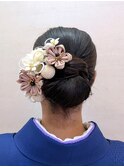 アップヘアスタイル
