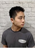 ナチュラル刈り上げショート