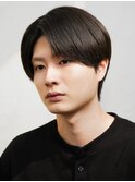 ワックスなしツーブロックリクルートダウンパーマ韓国マッシュ