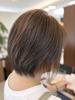 ビーワンヘアー 藤井寺 土師ノ里(B1hair) ショートボブ/30代40代50代