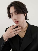 メンズサロン ガウディ 梅田茶屋町店(men's salon Gaudi)&nbsp;メンズカット×ニュアンスパーマ×センターパート