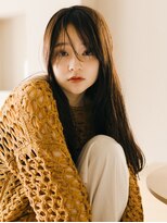 キネン バイ ツリー 宇都宮(kinen by tree)&nbsp;フェイスフレーミングマロンベージュ細目ハイライト韓国風巻き